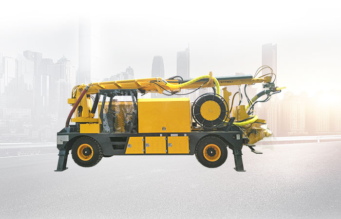 混凝土濕噴臺車